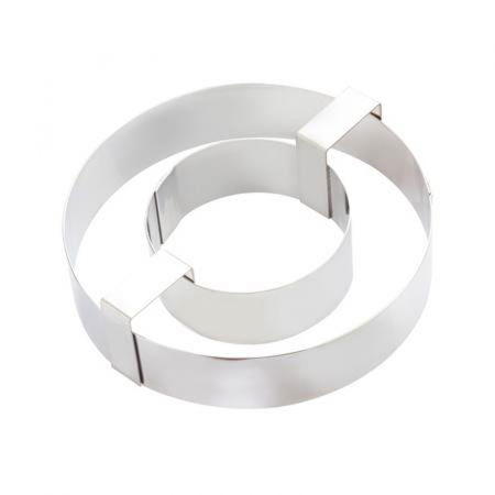 Rame Inox - Rama Inox Donuts (Gogosi) Ø 18 Ø 10 x H 4 cm