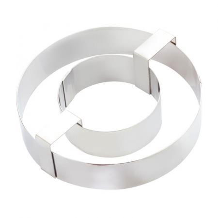 Rame Inox - Rama Inox Donuts (Gogosi) Ø 20 Ø 12 x H 4 cm