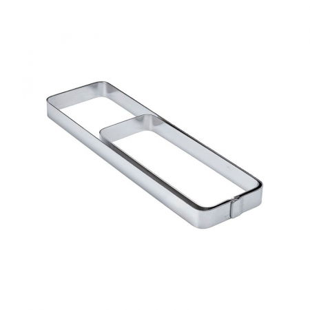 Rame Inox - Rama Inox Dreptunghiulara Colturi Rotunjite 6x18xH2cm