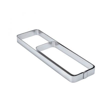 Rame Inox - Rama Inox Dreptunghiulara Colturi Rotunjite 8x28xH2cm