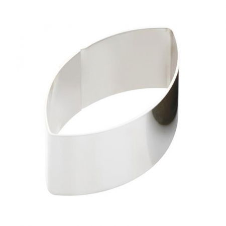 Rame Inox - Rama Inox Elipsa 22 x 12 x H 4 cm