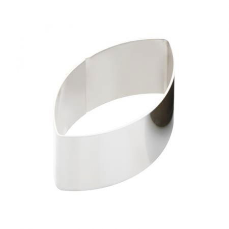 Rame Inox - Rama Inox Elipsa 9 x 5 x H 4 cm