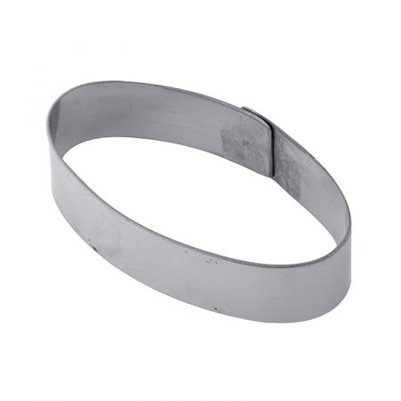 Rame Inox - Rama Inox Ovala 4.4x8.2xH2cm