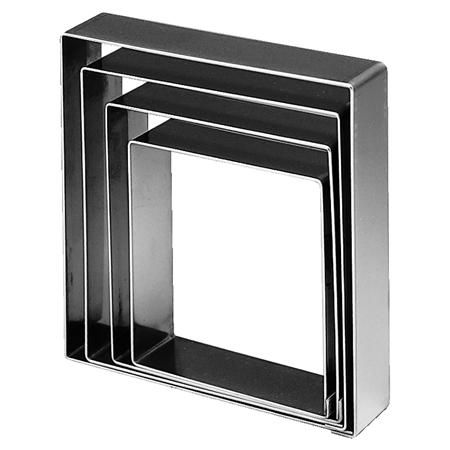 Cofetarie - Ustensile - Rama Inox Patrata 24.3x24.3xH5 cm