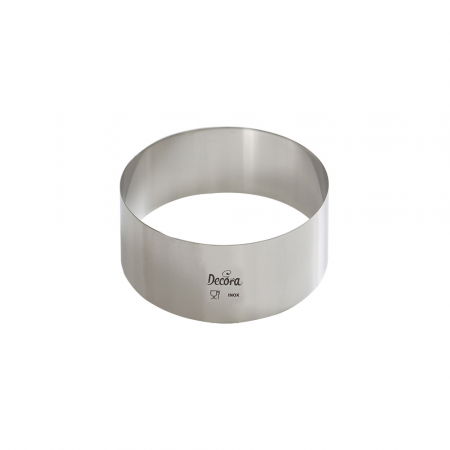 Rame Inox - Rama inox rotunda Ø 8 x H 4.5 cm