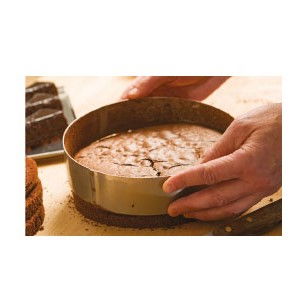 Rame Inox - Rama inox rotunda Ø 8 x H 4.5 cm