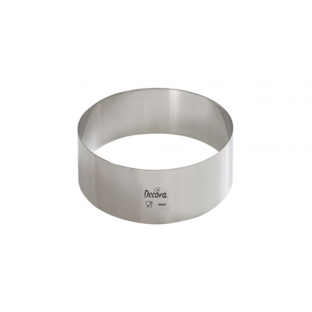 Rame Inox - Rama inox rotunda Ø 9 x H 4.5 cm