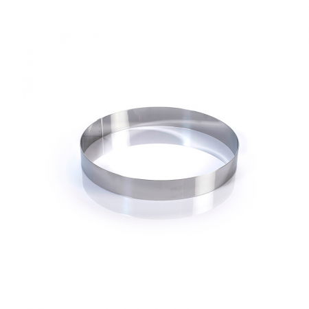 Cofetarie - Ustensile - Rama Inox Rotunda Ø 26 x H 4 cm