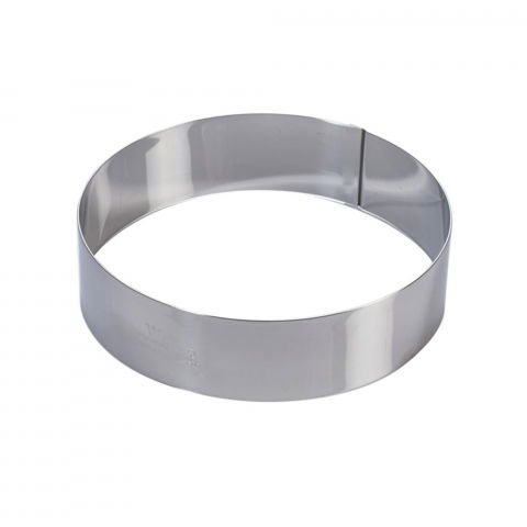 Rame Inox - Rama Inox Rotunda Ø 18 x H5 cm, Martellato