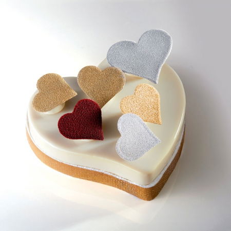 Rame Microforate Tarte - Rama Microforata Tarte Inima, 18x17xH3.5 cm