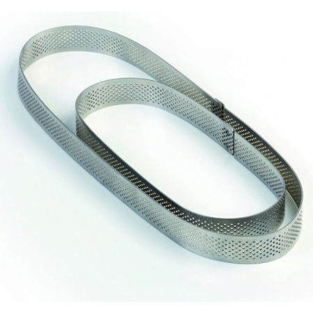 Rame Microforate Tarte - Rama Microforata Tarte Ovale, 19x7xH2 cm