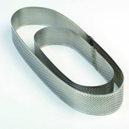 Rame Microforate Tarte - Rama Microforata Tarte Ovale, 19x7xH3.5 cm