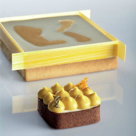 Rama Microforata Tarte Patrate Colturi Drepte, 19x19xH2 cm [2]