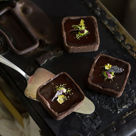 Rame Microforate Tarte - Rama Microforata Tarte Patrate Colturi Rotunjite, 6.5x6.5xH2 cm