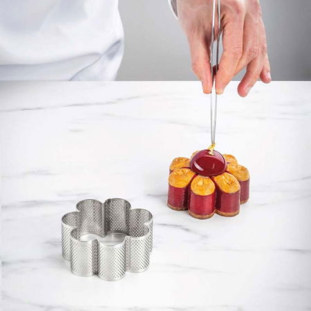 Rama Microforata Tarte Viennoiserie by Johan Martin Floare Ø 10 x H 4.5 cm [2]