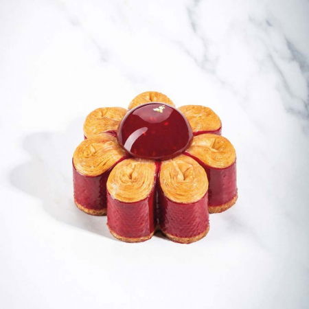 Rame Microforate Tarte - Rama Microforata Tarte Viennoiserie by Johan Martin Floare Ø 10 x H 4.5 cm