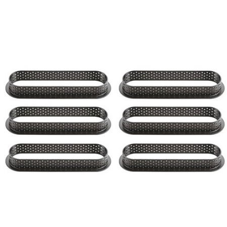 Rame Microforate Tarte - Rame Termoplastic Microforate 14.6 x 3.5 x h 2 cm, Ovale set 6 buc