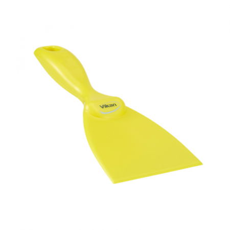 Brutarie, Patiserie - Ustensile - Rascheta cu Maner Material Plastic Rigid Galben, 7.5 x H 21 cm