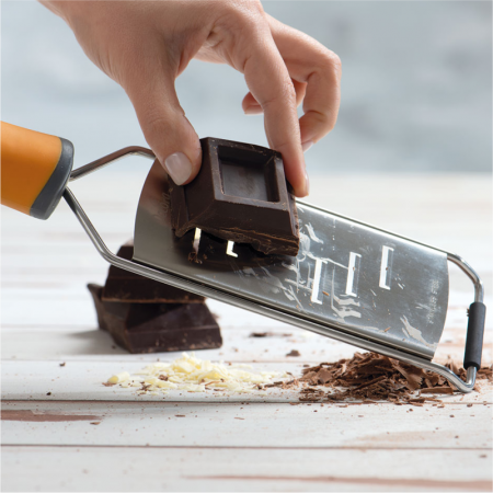 Brutarie, Patiserie - Ustensile - Razatoare Inox cu Lama Lata si Maner Antialunecare, 31 x 6.5 cm