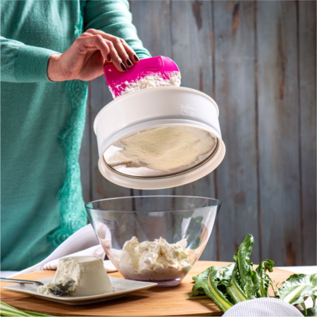 Brutarie, Patiserie - Ustensile - Retea Inox ganulatie Fina pentru Sita Interschimbabila, Ø 18 cm