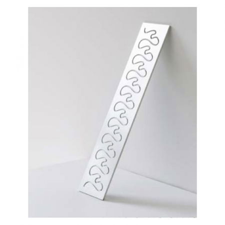 Ustensile Diverse Ciocolaterie - Sablon Inox Decor Tort / Monoportii - Model Picatura , 30xH6.8