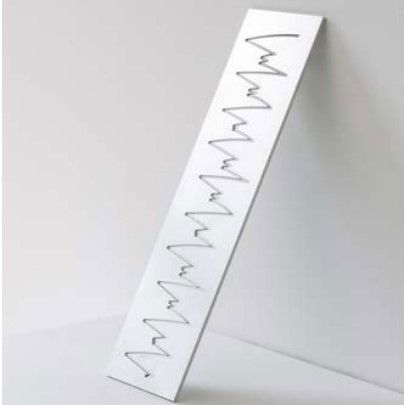 Ustensile Diverse Ciocolaterie - Sablon Inox Decor Tort / Monoportii - Model Puls , 30xH8.4