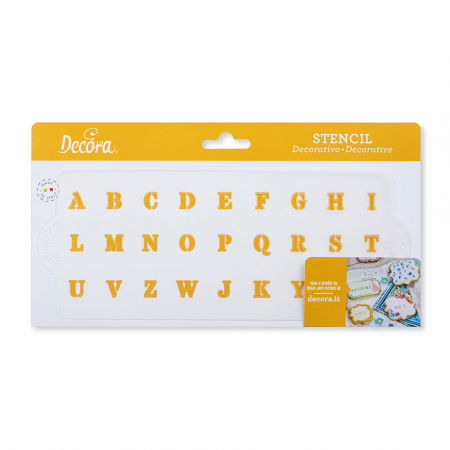 Sablon Plastic Decor Alfabet, 25 x 10 cm [4]