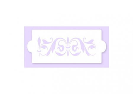 Sabloane Decor - Sablon Plastic Lateral Decor Clasic, 26 x 12.5 cm