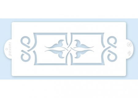 Sabloane Decor - Sablon Plastic Lateral Decor Clasic, 26 x 12.5 cm