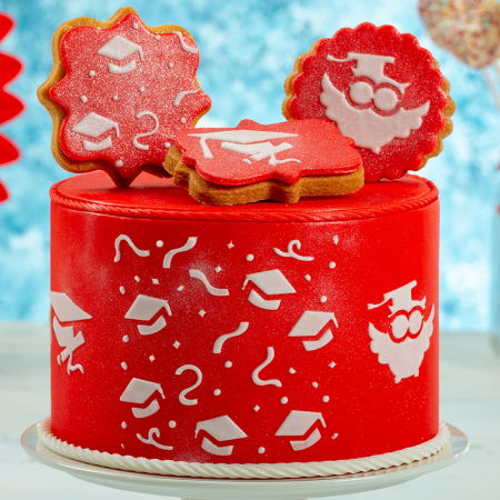 Sabloane Decor - Sablon Plastic Lateral Decor Laureat, 25 x 10 cm