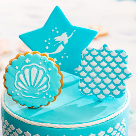 Sablon Plastic Lateral Decor Marin - Sirena, 25 x 10 cm [2]