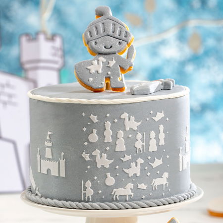 Sabloane Decor - Sablon Plastic Lateral Decor Povesti Copii, 25 x 10 cm