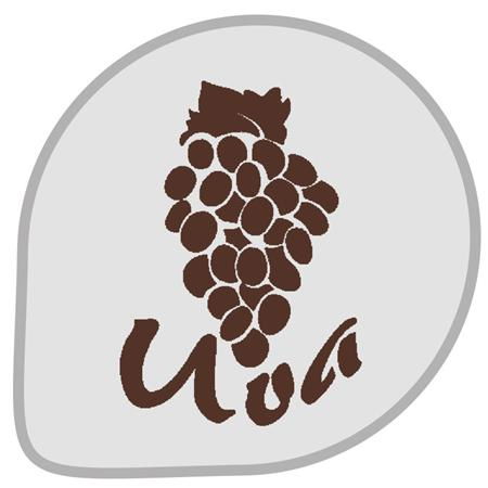 Cofetarie - Ustensile - Sablon Plastic Rotund Decor Struguri Ø 26 cm