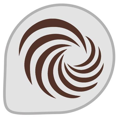 Sabloane Decor - Sablon Plastic Rotund Decor Vartej Ø 26 cm