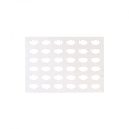 Sablon Silicon Frunza Craciun - 36 decoruri 4 x 2.2 x H 0.2 cm, 1.2 ml [2]