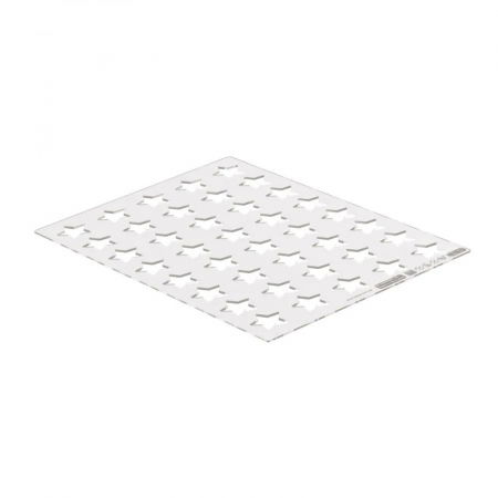 Sablon Silicon Stea 5 Colturi - 40 decoruri Ø 3 x H 0.2 cm, 0.73 ml [2]