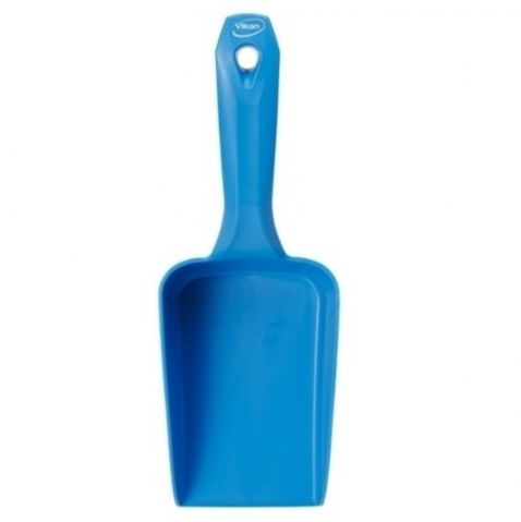 Brutarie, Patiserie - Ustensile - Scafa cu Baza Dreapta 0.5 Litri, Material Plastic Albastru, L 30 cm
