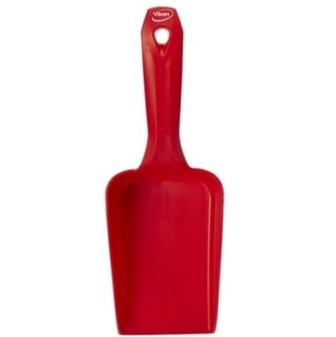 Brutarie, Patiserie - Ustensile - Scafa cu Baza Dreapta 0.5 Litri, Material Plastic Rosu, L 30 cm