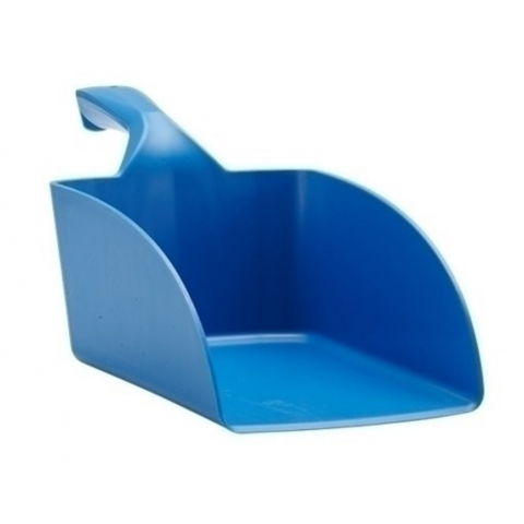 Brutarie, Patiserie - Ustensile - Scafa cu Baza Dreapta 2 Litri, Material Plastic Albastru, L 38 cm