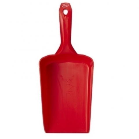 Brutarie, Patiserie - Ustensile - Scafa cu Baza Dreapta 2 Litri, Material Plastic Rosu, L 38 cm