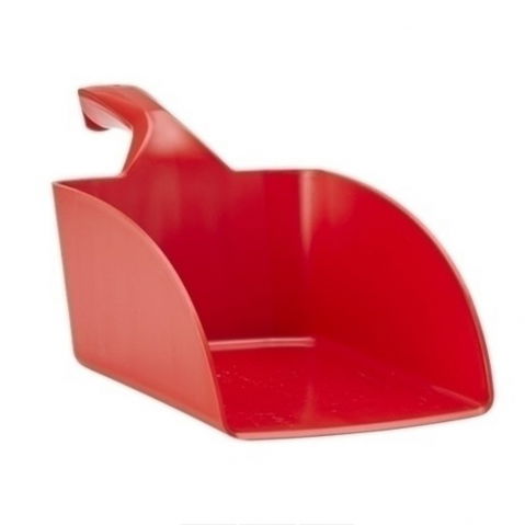 Brutarie, Patiserie - Ustensile - Scafa cu Baza Dreapta 2 Litri, Material Plastic Rosu, L 38 cm