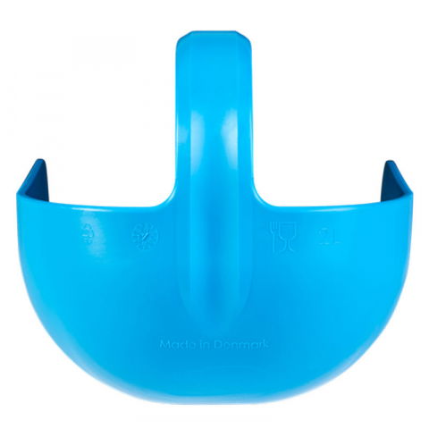 Scafa cu Baza Rotunjita 2 Litri, Material Plastic Albastru, L 27 cm [5]