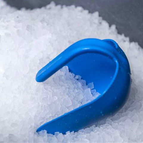 Scafa cu Baza Rotunjita 2 Litri, Material Plastic Albastru, L 27 cm [2]