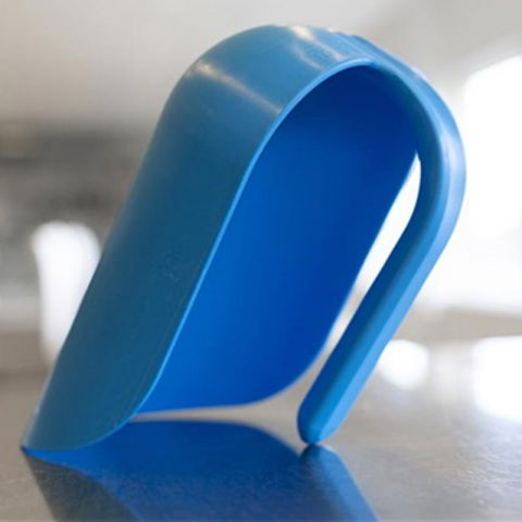 Scafa cu Baza Rotunjita 2 Litri, Material Plastic Albastru, L 27 cm [6]