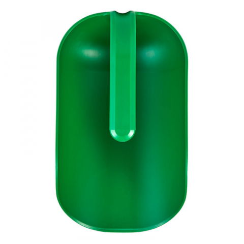 Brutarie, Patiserie - Ustensile - Scafa cu Baza Rotunjita 2 Litri, Material Plastic Verde, L 27 cm