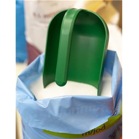 Scafa cu Baza Rotunjita 2 Litri, Material Plastic Verde, L 27 cm [5]