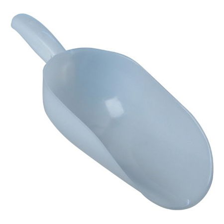 Cani, Dispensere, Boluri, Scafe - Scafa cu Baza Rotunjita 1 kg, Material Plastic Alb