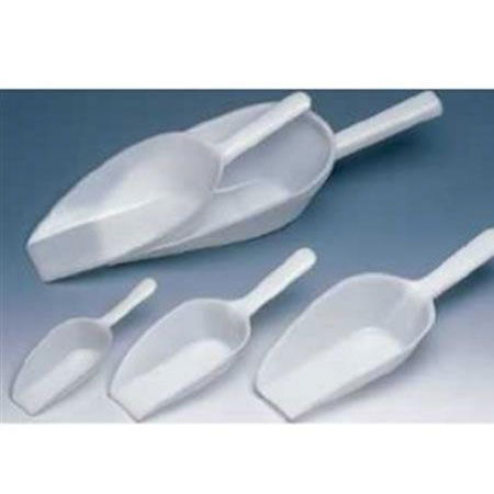 Brutarie, Patiserie - Ustensile - Scafa cu Baza Plata 125 g, Material Plastic Alb