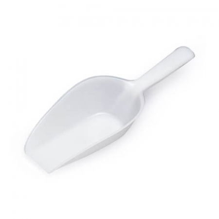 Brutarie, Patiserie - Ustensile - Scafa cu Baza Plata 125 g, Material Plastic Alb