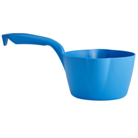 Scafa Rotunda Gradata 1 Litru, Material Plastic Albastru, Ø 15.5 cm [2]